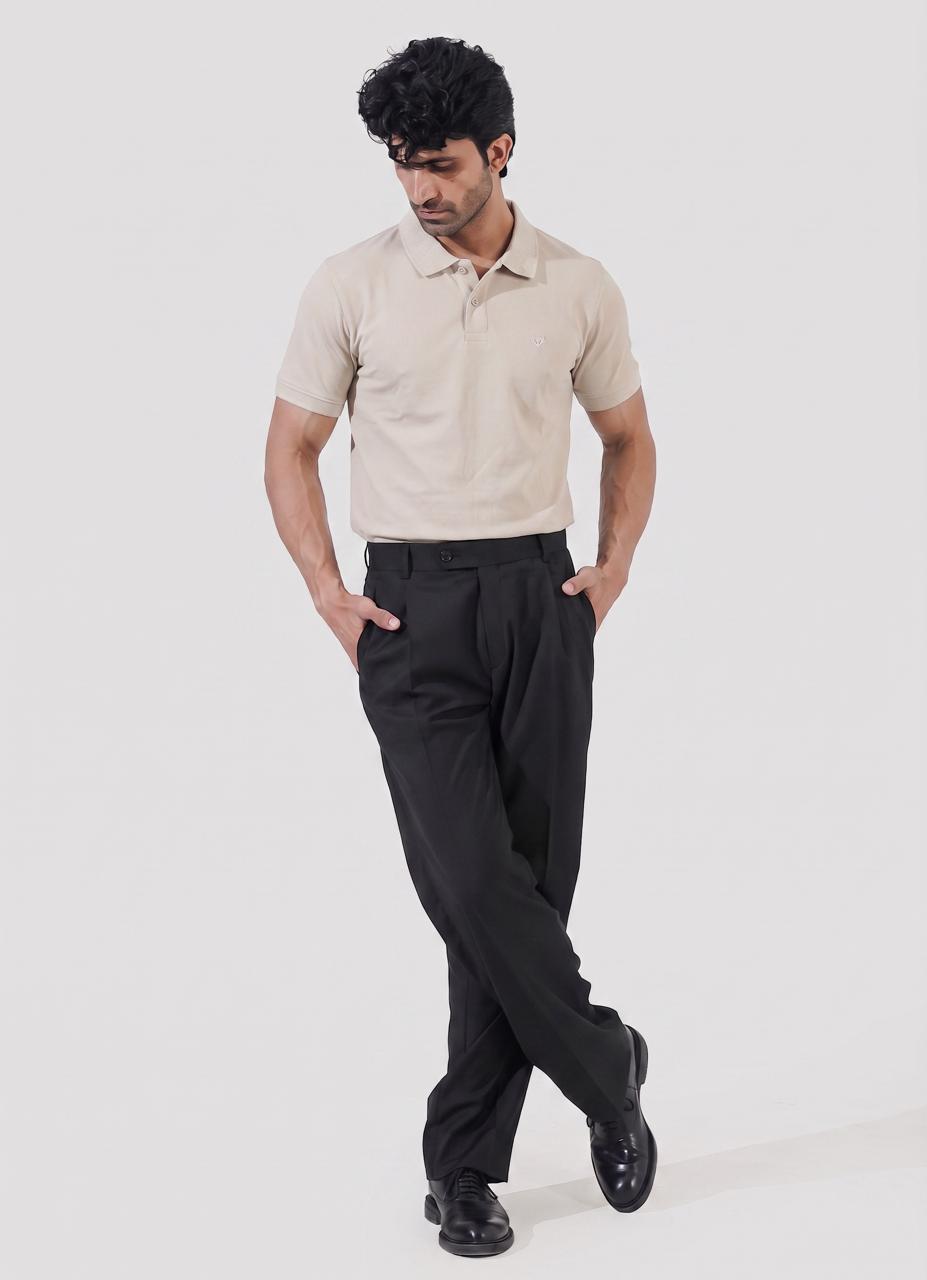 Beige Polo Shirt